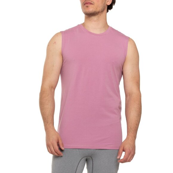 NEW Leg3nd Overlock Stitch Muscle Tank Top cotton-poly blend  069sn - Picture 1 of 3